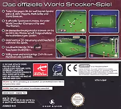 Image n° 2 - boxback : World Snooker Championship - Season 2007-08